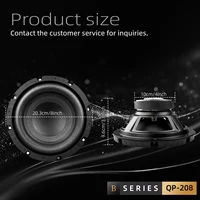 Q-PERTORS 6.5/8 Inch 200W/220W Car Subwoofer Audio Speaker for Car Home Theater System Upgrade Stereo Component Modification - Image 6