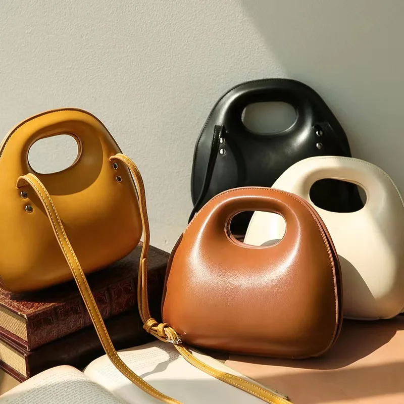 

New shell bag fashionable small round bag shoulder portable crossbody bag creative egg bag Luxury bag sss recommended mall