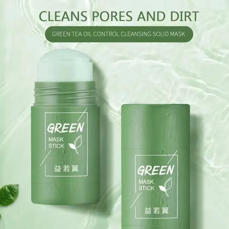Nicor Girl Green Tea Solid Mask Deep Cleaning Mud Mask Stick Oil