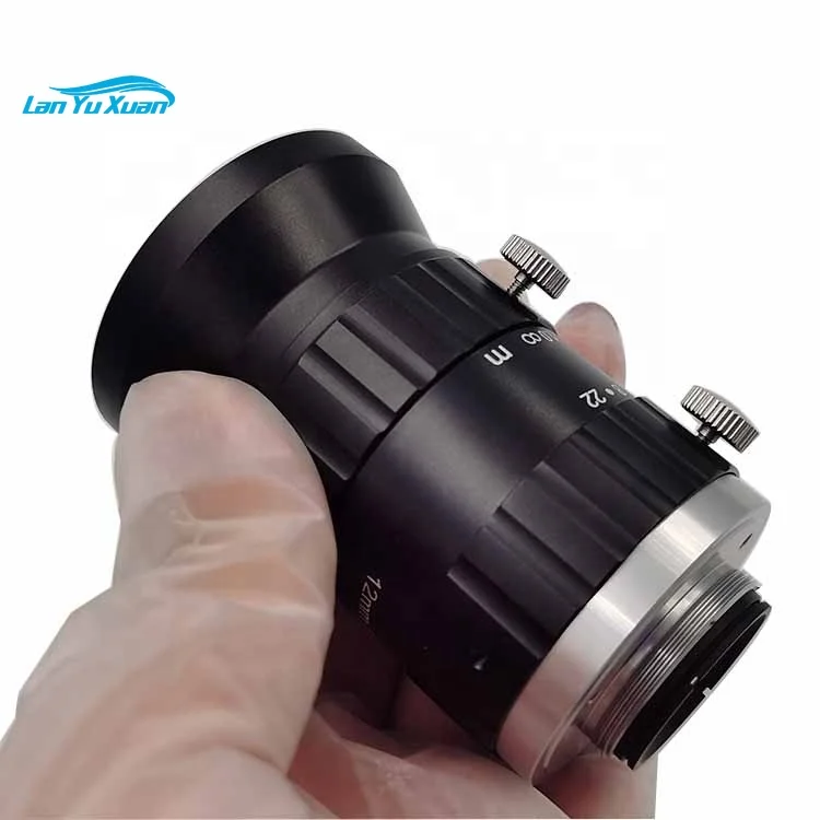 

12mm 20MP cmount lens cctv lens 50mm for industrial inspection machine vision