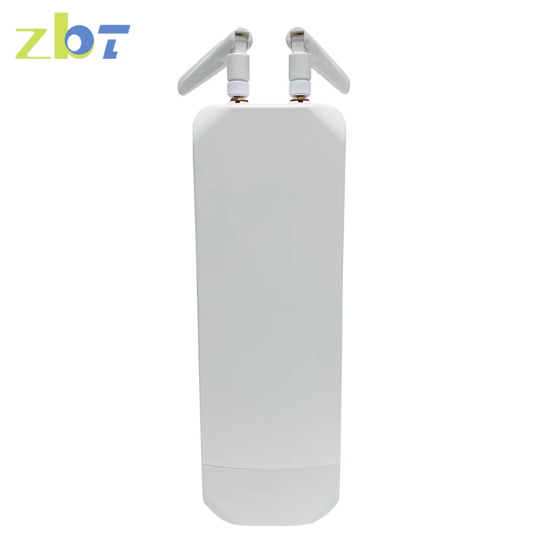 Roteador ao ar Livre Zbt Dual Sim 2.4g Wifi Openwrt Repetidor com Cpe ap à Prova Dágua 300mbps Ec200t-eu 48v 2.4g