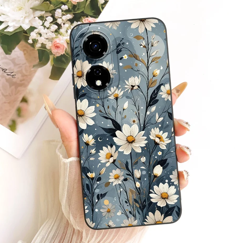 Luxury Love Heart Painted Soft Silicone Case - Stylish Protective Cover