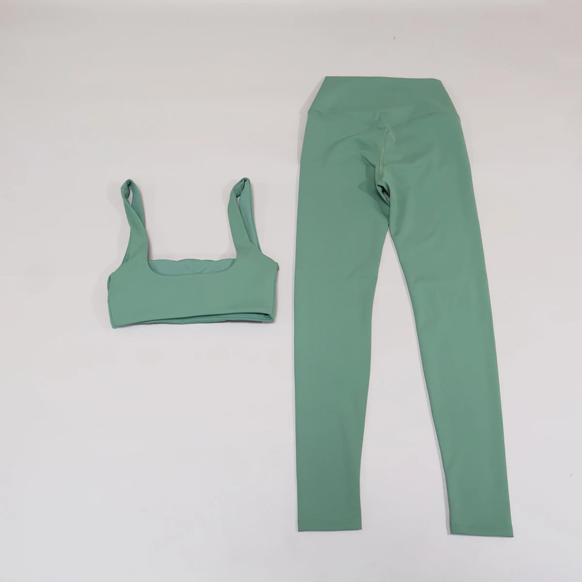 Ctenkevet Neues Sommer Damen Sport-BH und Crop-Top Set - Workout-Kleidung Lässiges Zweiteiler-Set Yoga-Bekleidung Damenmode – Detail 16