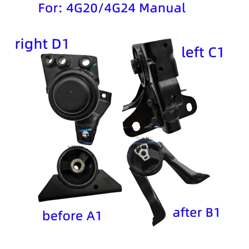 Car Manual Engine Support Frame Glue Pad For Geely Emgrand EC8 EC820 EC825