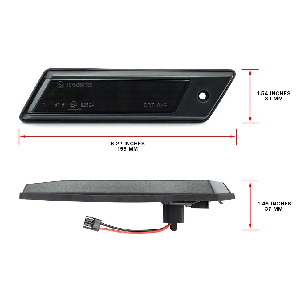 2x-Smoked-For-BMW-E30-E28-E24-  