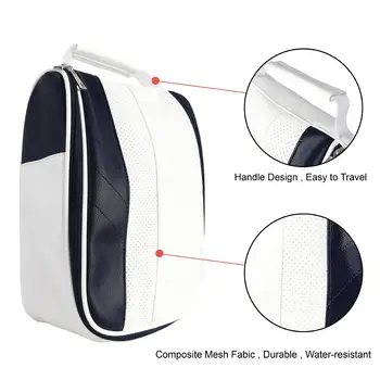 남녀공용 통기성 골프 신발 가방, 러닝 캠핑 하이킹, 트랙 및 필드, 다목적 파우치, 신발 운반 가방, 골프 장비