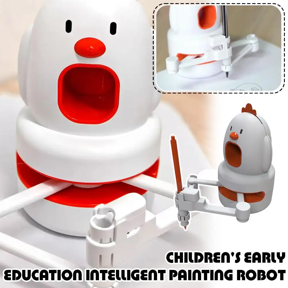 Children's Intelligent Painting Robot Set Children's Early Education Machine Painting Art Education Cognitive Educational Toys