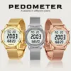 Hearkent Pedometer Watches Sport Step Counter Women's Digital Watches Calories Mile Tracker Waterproof 30M for Walking Running 6