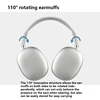 40630-a33c55.jpg Écouteur Bluetooth à réduction de bruit fongique, casque sans fil, son stéréo