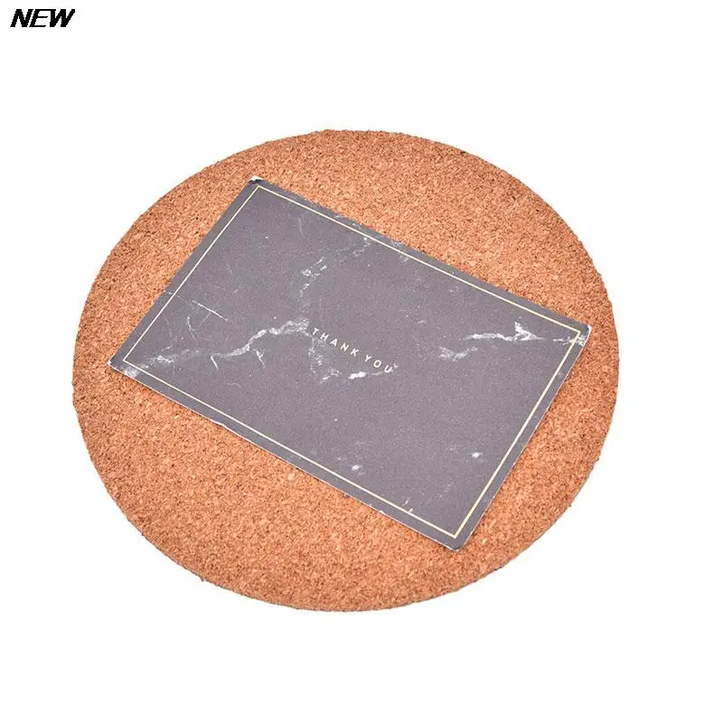 Hexagon Square Cork Board Message Board Photo Wall Adhesive Self-adhesive Background Wall Publicity Column Cork Sticker 1*