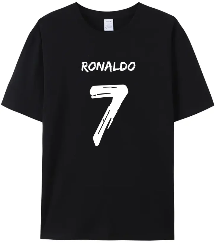 Sport Ronaldo T-Shirt Da Uomo Stampa Cristiano Harajuku T-Shirt Da Donna In Cotone Numero Fortunato 7Esporte Con T-Shirt Cruzeiro