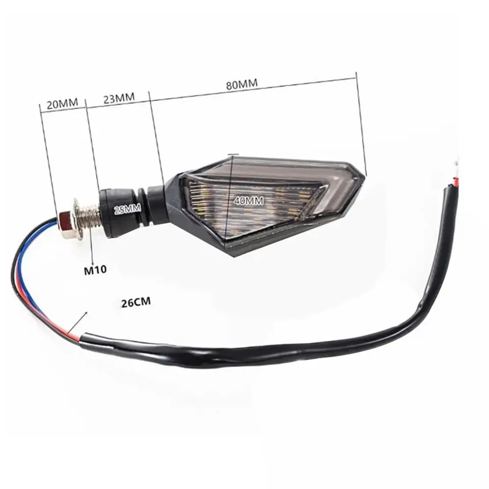 Keenso 2 Pezzi Moto Bullet LED Indicatori Di Direzione Ambra Indicatore Luce Posteriore Lampadina 87123238 Keenso 2 Pezzi Moto Bullet LED Indicatori Di Direzione Ambra Indicatore Luce Posteriore Lampadina 87123238