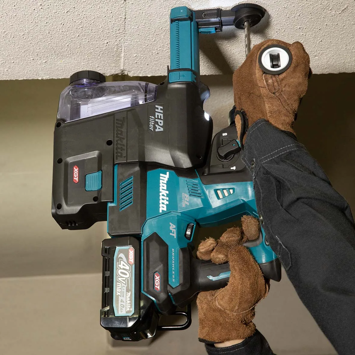 Makita XGT 電動ハンマー AFT搭載（Makita 40V Max XGT