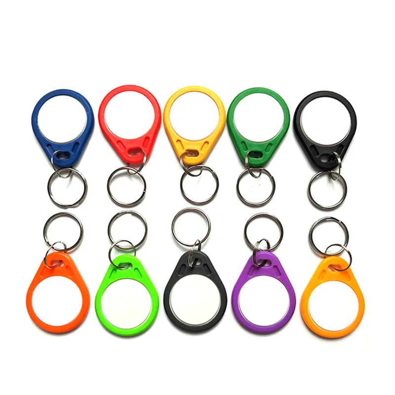 100pcs-abs-1356mhz-rfid-chip-smart-tag-nfc-keyfob-keyring-nfc213-keychian-proximity-access-door-key-chain-card-for-payment