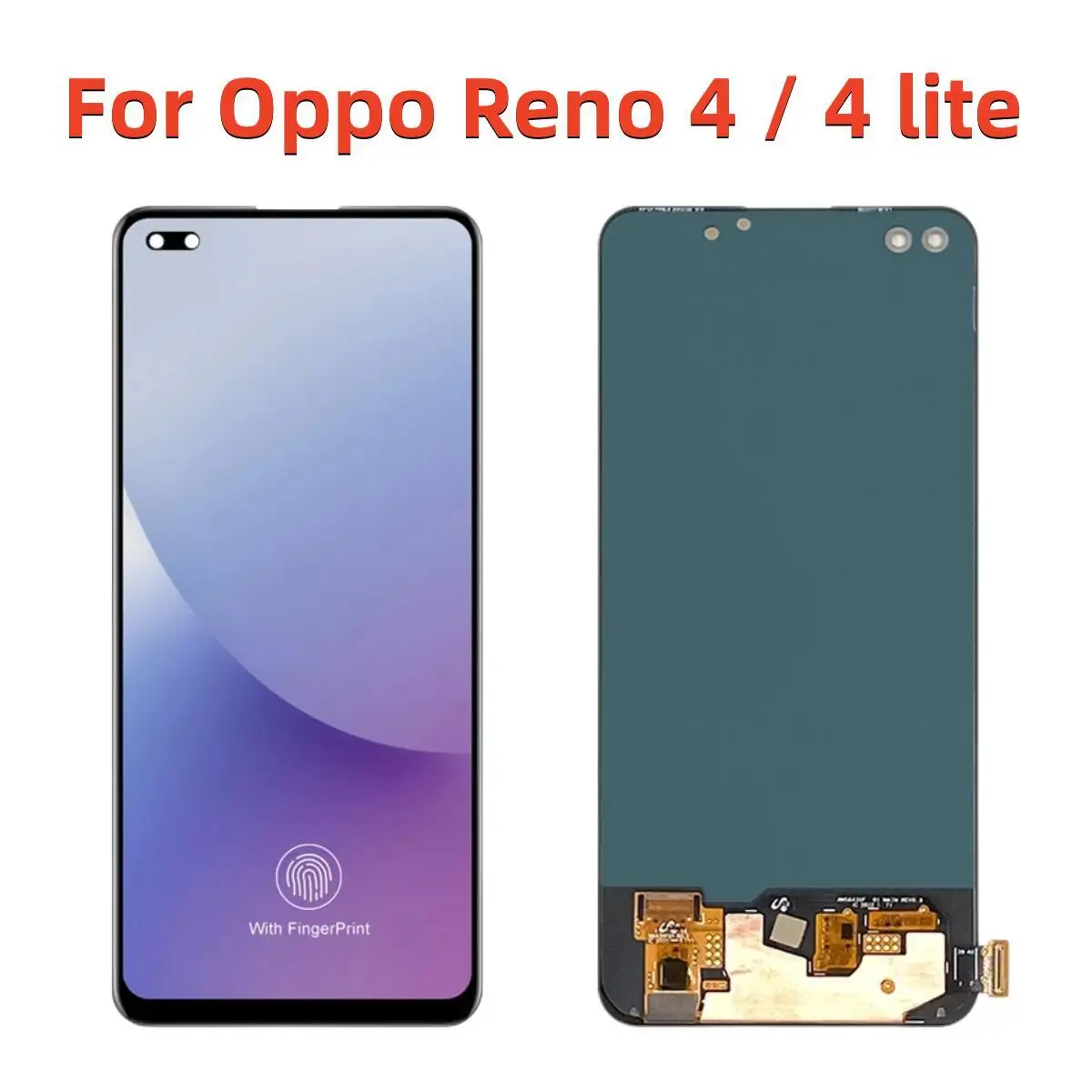 

6,43 ''Оригинальный ЖК-дисплей для Oppo Reno 4 lite CPH2125 сменный сенсорный экран дигитайзер, для ЖК-дисплея Reno 4F A93 4G