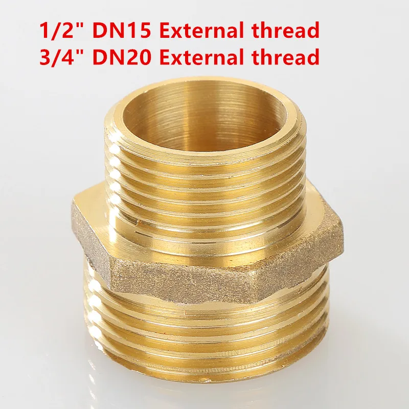 Joywayus Valvola A Sfera In Ottone 3/4'' NPT – Filettatura Femmina X Femmina, Manico Antiscivolo, Per Acqua, Aria E Olio