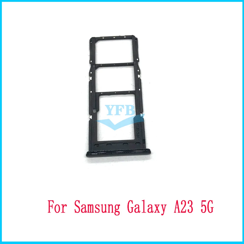 Sim Card Tray SD Card Reader Socket Slot Holder Replacement Part For Samsung Galaxy A13 A23 A33 5G A135F A136U A336B phone sim tray holder