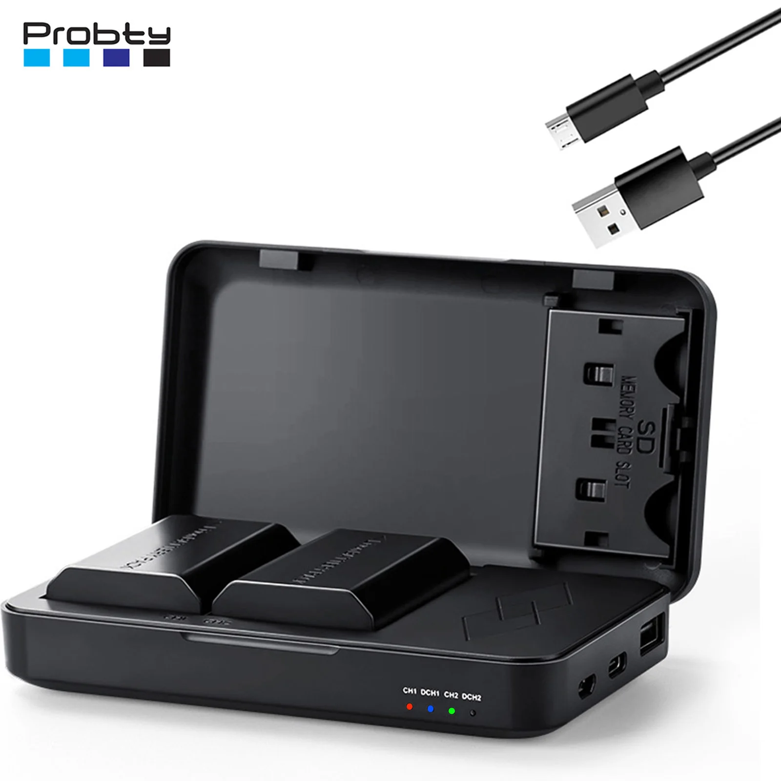 Batteria 2600Mah Np-Fz100 Npfz100 Np Fz100 Con Caricabatterie Per Sony Np-Fz100, Bc-Qz1, Sony A9, A7R Iii, A7 Iii,A6600 A9S