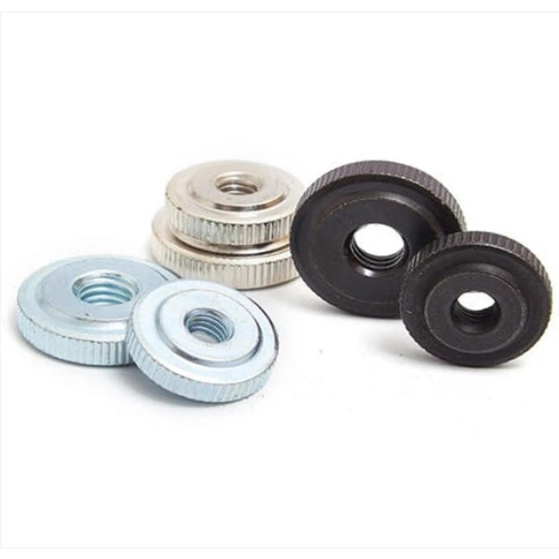 Dadi A Ziglia Nurled - 10Pcs M5, Acciaio Nichelato, Per Fai Da Te E Riparazioni - Foto 6