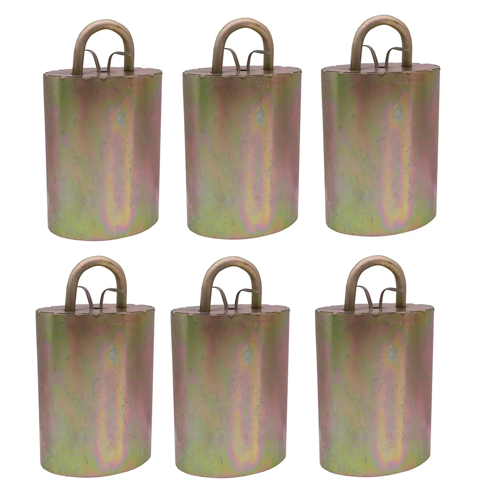 10 Campanelle Per Animali In Rame - Campane Per Pecore, Mucche E Cavalli, Suono Forte E Durevole - Foto 9