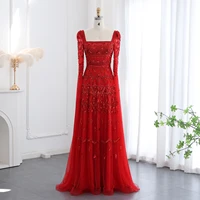 قال شارون-فستان سهرة بأكمام كاب للنساء ، نبيذ أحمر ، عربي ، بورجوندي ، أنيق ، دبي ، فساتين حفلات زفاف ، فاخر ، SS461 ، 1