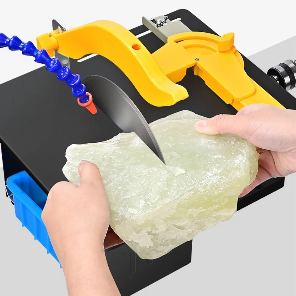 220V Multifunction Grinding Polishing Machine Mini Table Saw Stone Polisher Jade Engraving Machine Portable Jade Cutting