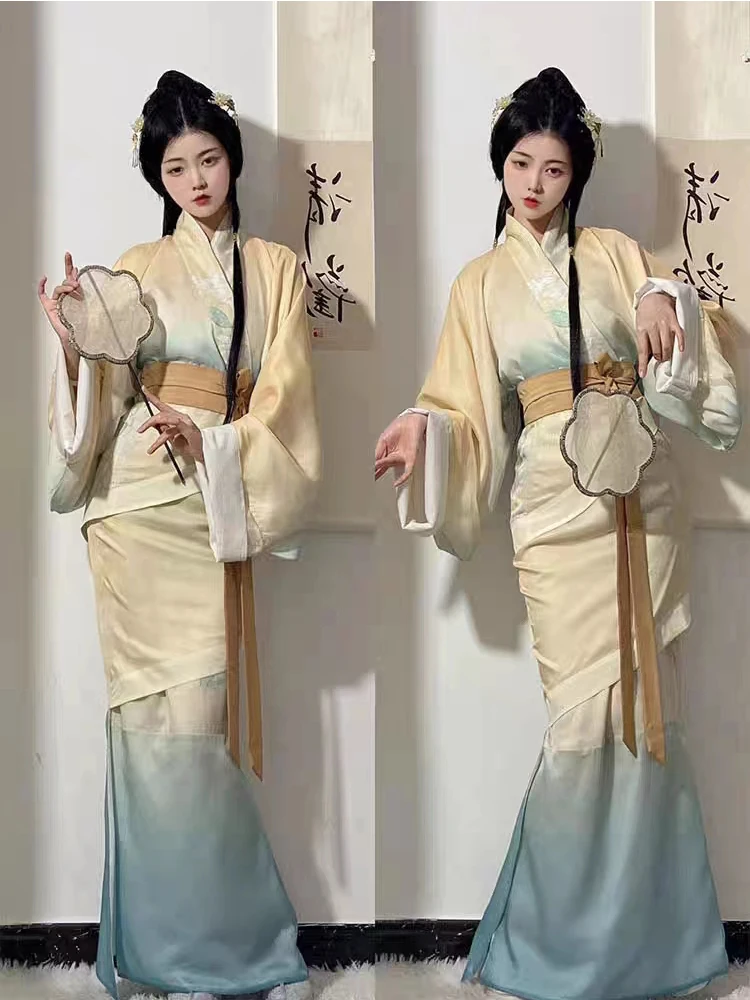 

Chinese Hanfu Women's Hanfu Traditional Costume Tang Dynasty Performance Role Playing Costume