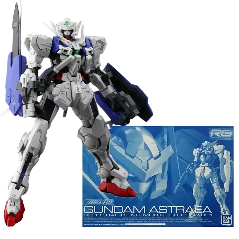 

Bandai RG 1/144 Gundam Astraea экшн-фигурка небесного человека мобильный костюм Gny 001 сумка для аксессуаров без главного персонажа Рождественский подарок