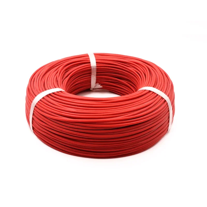 Premium Silicone Electrical Automotive Wire - Red, Multiple Gauges Available
