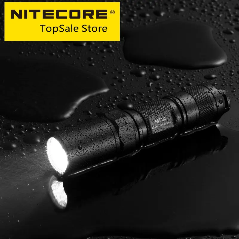 Nitecore Mt1A Torcia Esterna Mini Campeggio Escursionismo Flash Light Aa Batteria Olight Alluminio Led Illuminazione Portatile