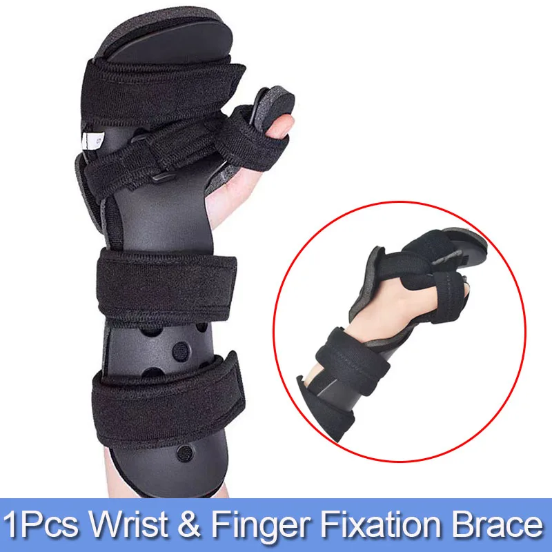 1Pcs Medical Wrist & Forearm Splint-Hand Finger Fixation Brace-Fracture ...