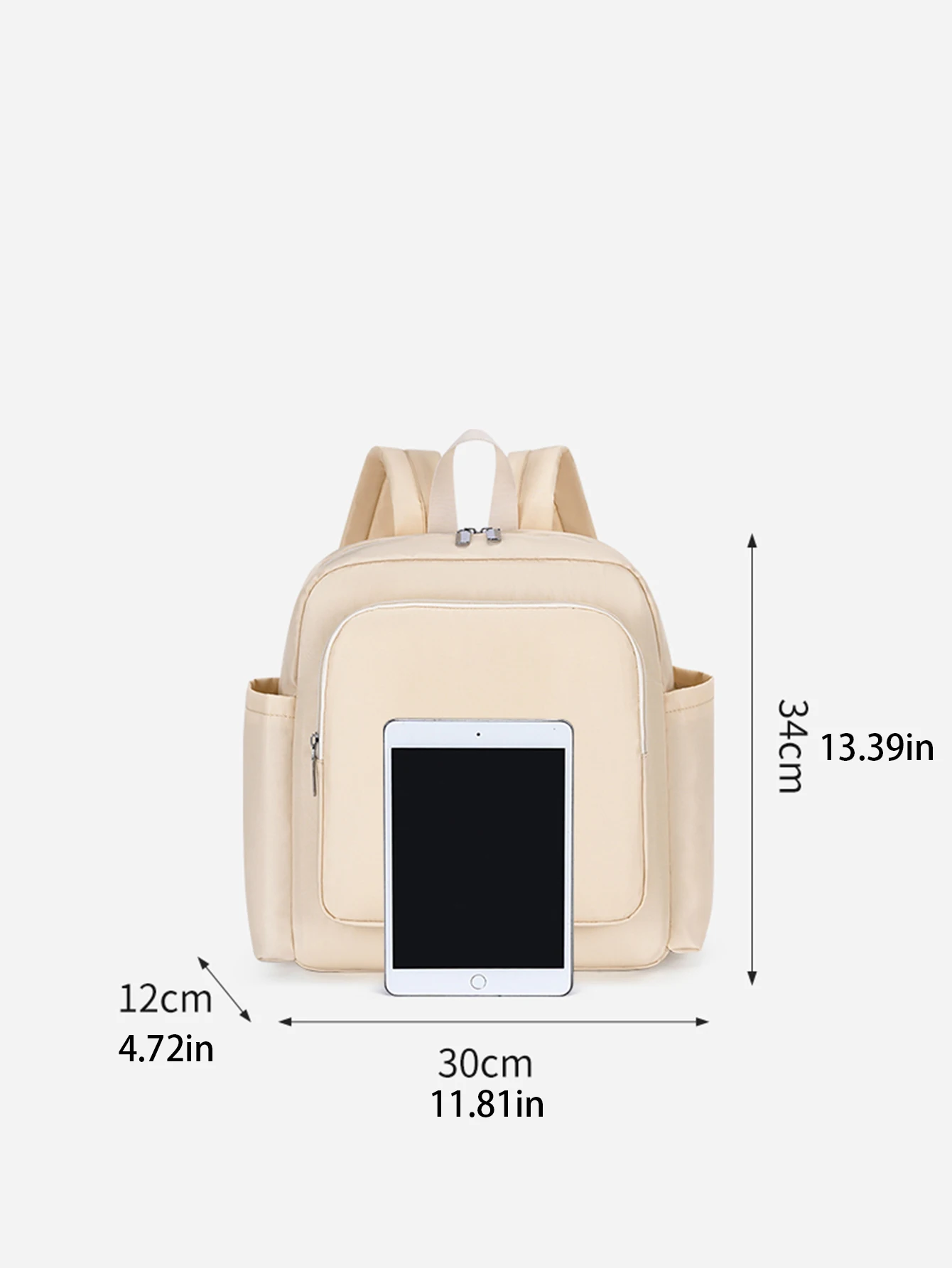 Large Capacity Baby Carrier Backpack With Bottle Insulation Slot_voghion.com