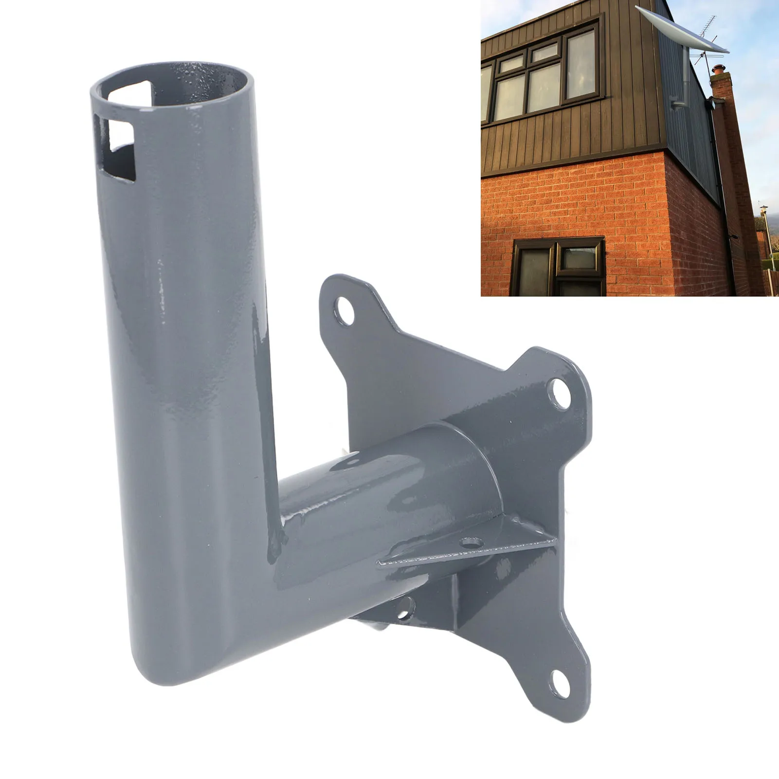 for Starlink Mounting Bracket Heavy Duty Iron Starlink Pole Wall Mount for V2