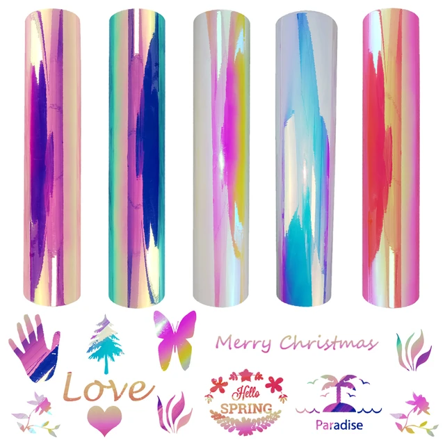 Multicolor Adhesive Craft Permanent Vinyl Roll Design Lettering Film Cup  Glass Decal Sticker Xmas Card DIY Self-adhesive Film - AliExpress