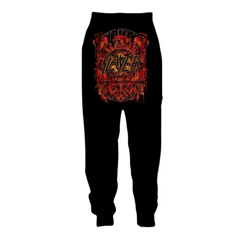 

New Year 3D Print Slayer Rock Band Y2k Pants Man Sweatpants Casual Fashion Sport Straight Jogging Trousers For T01 Golf Camping