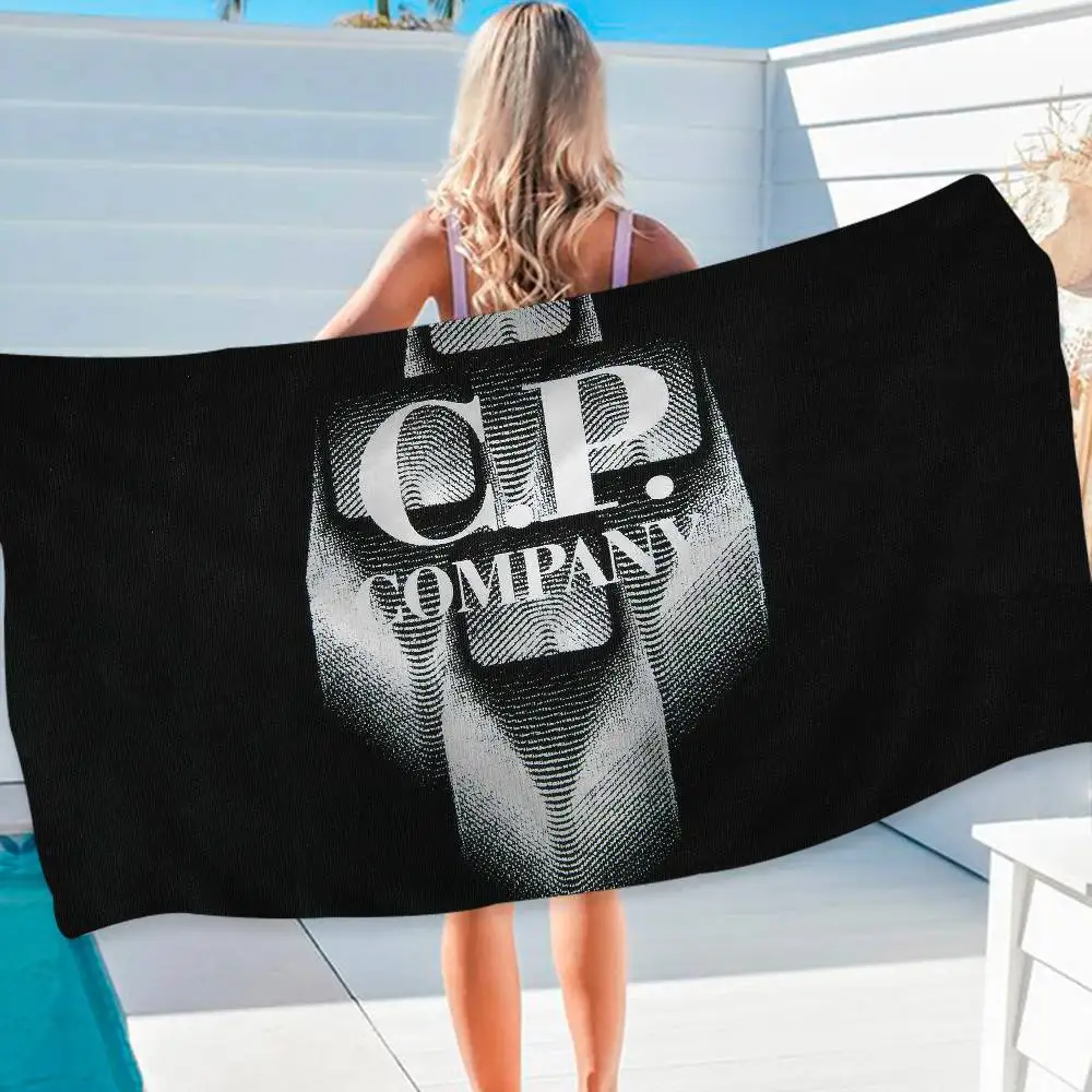 C-CP-Fashion Anime Beach Swimming Towel Soft Absorbent Washcloth Children's Gifts for Kids Travel Camping Gym