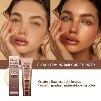 Crema abbronzante viso corpo abbronzante a lunga durata abbronzante per la pelle protezione delle radiazioni nutriente lozione autobloccante naturale 1