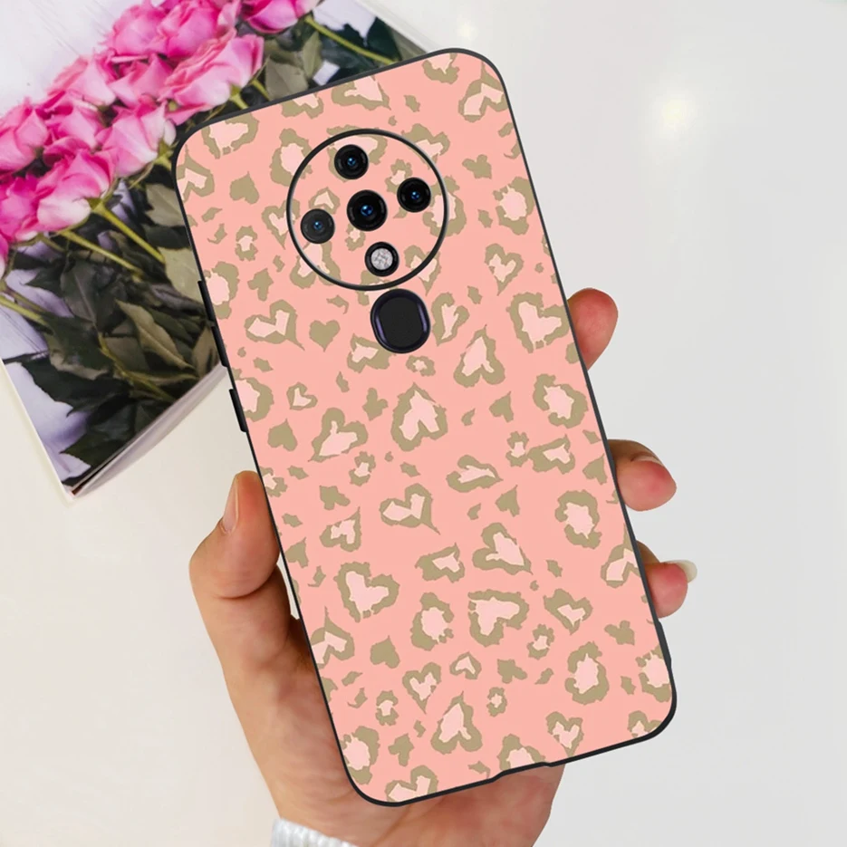 Cute Fashion Painted Soft Silicone Phone Case with Bumper 6.8