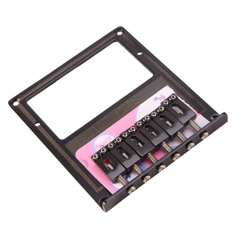 

Металлическое седло с 6 струнами, мостовая пластина регулировки громкости, замена для крыла Telecaster, запчасти для ремонта электрогитары