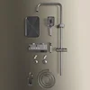 2024 NEW Upgrade Bathroom Shower Set with LED Display Piano Keys Bath Shower Rain Shower Complete Bathroom Accessories Brass 1