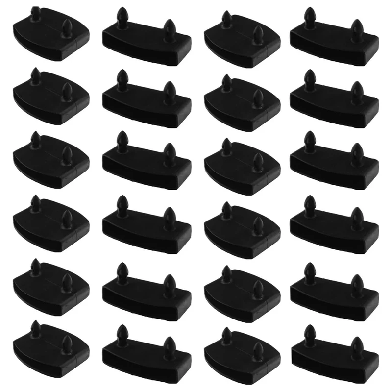 

24Pcs 55Mm X 9Mm Plastic Bed Slat Cover Replacement Accessories Holder Caps For Holding Securing Wooden Slats Bed Base