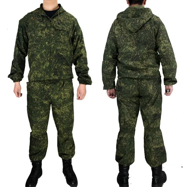 Russland Gelber Blumenhilfe-Tarn-Arbeitsanzug für taktische Outdoor-Trainingsanzüge für Herren – Detail 9