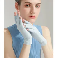 Anti UV Gel Shield Glove UV Fingerless Manicure Nail Art LED Lamp Nails Dryer Hand Protection Nail Gloves 1