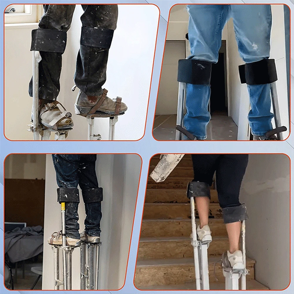 Unmatched Comfort  Padded Stilt Straps with Thick Foam Lining  Perfect for Long Hours of Stilt Work 2 Straps for Complete Set 5