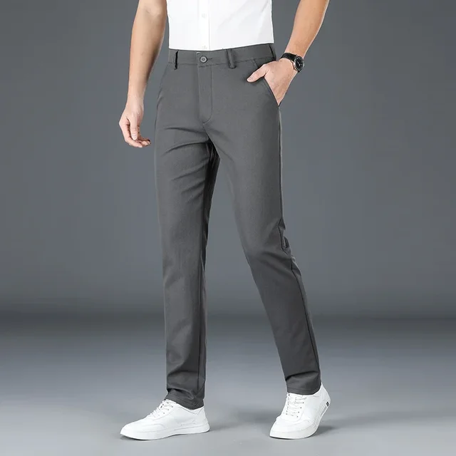 formal pants men summer
