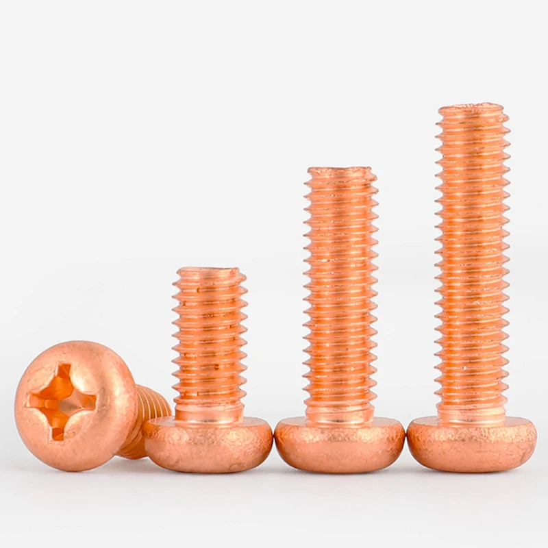 Viti A Testa Tonda Nera M4 - 20 Pezzi, Croce, Acciaio Al Carbonio, Per Elettronica