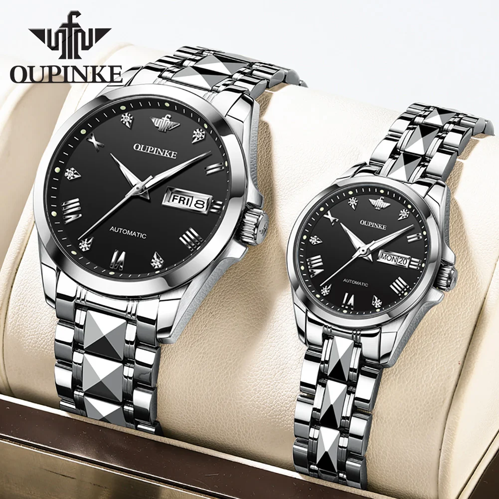 Couple Watches Couple Combo Watches Stainless Steel Couple Watches for  lovers Stylish watches for boys watches for girls style watches for lovers  watch for boys style watch for girls style Couple watches