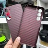 Case for Samsung Galaxy S23 S23+ Plus 600D Real Carbon Fiber Aramid Cell Mobile Phone Protective Cover Protection Shell 5