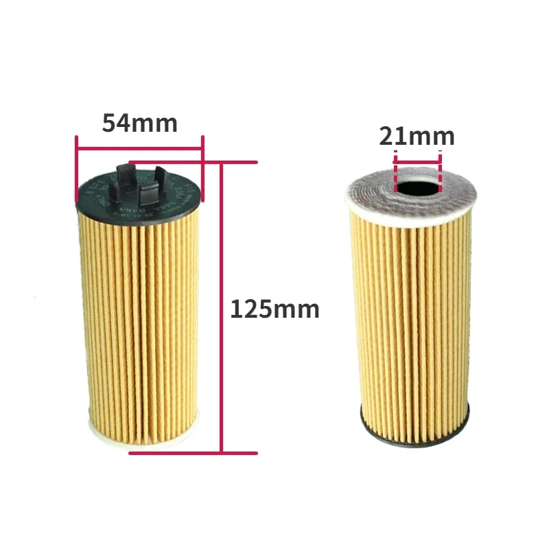 Car Oil Filter 11428570590 1/6/10PCS For BMW F45 U06 F46 F48 U11 F39 216d 218i 220 X1 X2 20d i 25d Mini Cooper S D One F54~F60