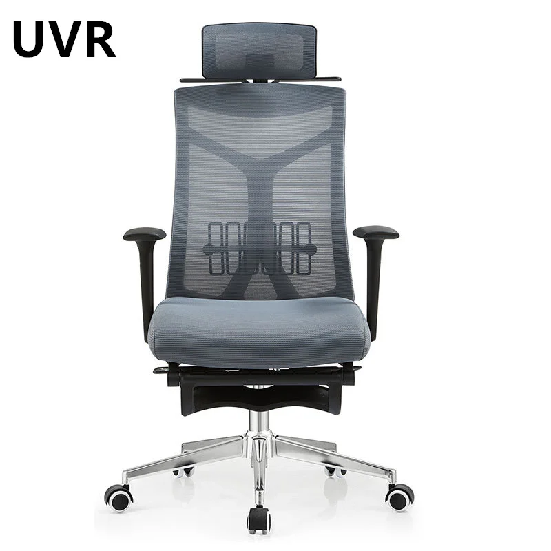 UVR 170 Degree Reclining Computer Chair Swivel Lifting Lying Gamer Chair WCG Gaming Chair Can Lie Down Office Chair Safe Durable
